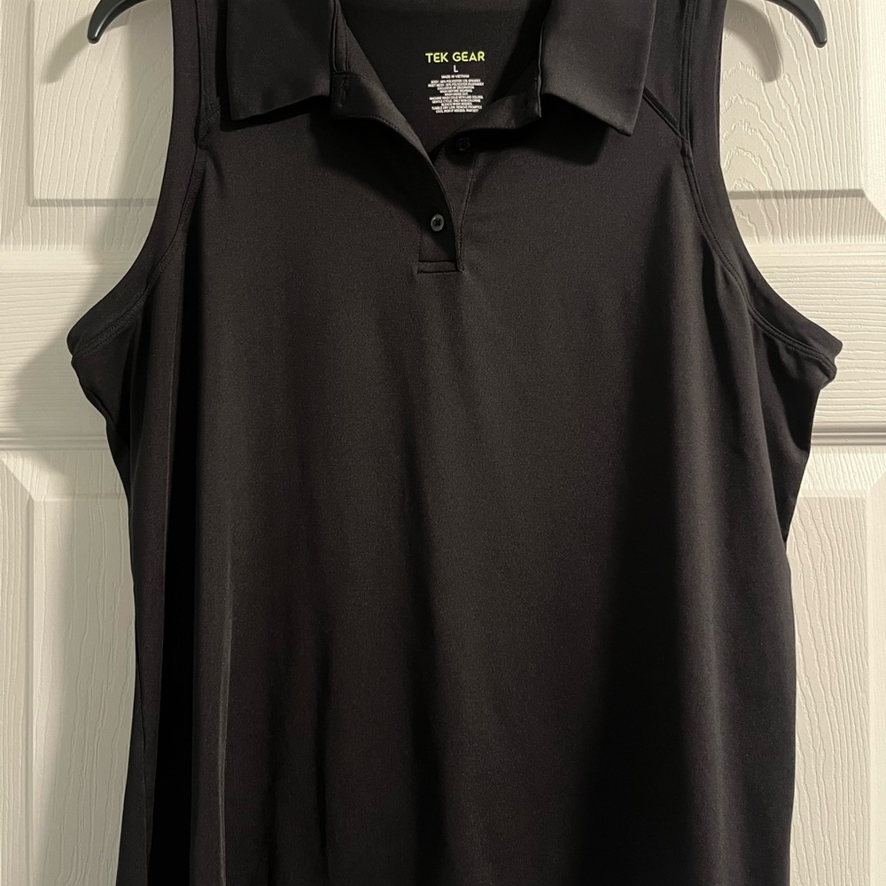 Tex Gear Women's Black Sleeveless Tank Top